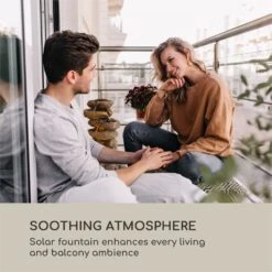 Savona Solarbrunnen 2,8 W Polyresin 5h Akku LEDs Steinoptik 5 Savona Solarbrunnen 2,8 W Polyresin 5h Akku LEDs Steinoptik -Klarstein Verkaufs 10034720 yy 0006 logo Blumfeldt Savona Solarbrunnen Steinoptik