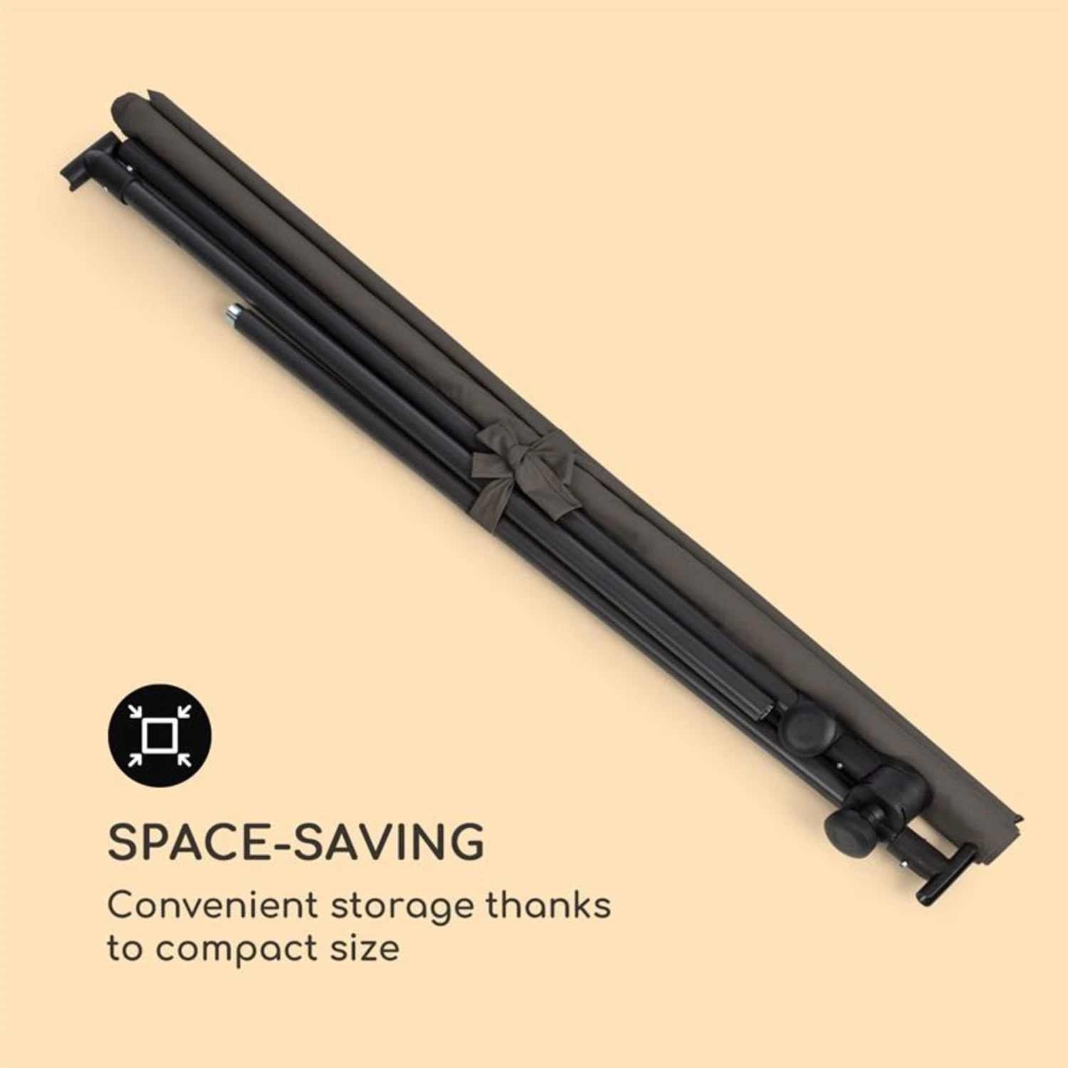 Flex-Shade L Sonnenschirm 130 x 180 cm Polyester UV 50 dunkelgrau Flex-Shade L Sonnenschirm 130 X 180 Cm Polyester UV 50 Dunkelgrau -Klarstein Verkaufs 10034726 yy 0006 logo Blumfeldt Flex