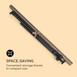 Flex-Shade XL Sonnenschirm 150 X 210 Cm Polyester UV 50 Taupe -Klarstein Verkaufs 10034729 yy 0006 logo Blumfeldt Flex Shade XL Sonnenschirm 150x210 taupe