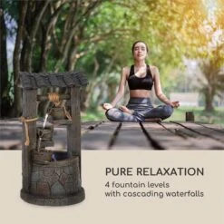 Speyer Kaskadenbrunnen Gartenbrunnen 4 Stufen Akku 2,8W Solar LED 3 Speyer Kaskadenbrunnen Gartenbrunnen 4 Stufen Akku 2,8W Solar LED -Klarstein Verkaufs 10034731 yy 0004 logo Blumfeldt Speyer Kaskadenbrunnen