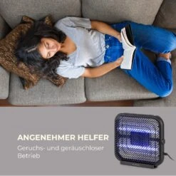 Skyfall SQ Insektenvernichter 16W 50m² UV-Lampen Auffangschale Kette -Klarstein Verkaufs 10034733 de 0002 logo