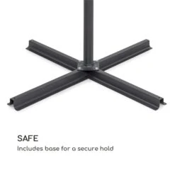 Twin Peaks Sonnenschirm Sonnenschutz 456 X 245 X 268 Cm Polyester -Klarstein Verkaufs 10034740 yy 0004 logo Blumfeldt Twin Peaks Sonnenschirm creme