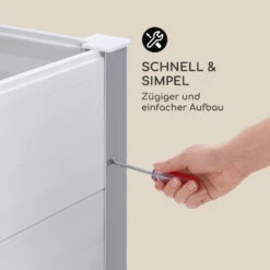 Nova Grow Gartenbeet 150 X 91 X 100 Cm WPC Holzoptik Weiß -Klarstein Verkaufs 10034747 de 0006 logo