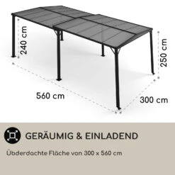 Pantheon Solid Sky Expand Pavillon 3x2,5x3 M Aluminium Polycarbonat 3 Pantheon Solid Sky Expand Pavillon 3x2,5x3 M Aluminium Polycarbonat -Klarstein Verkaufs 10034750 de 0004 usp