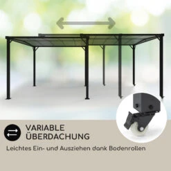 Pantheon Solid Sky Expand Pavillon 3x2,5x3 M Aluminium Polycarbonat 4 Pantheon Solid Sky Expand Pavillon 3x2,5x3 M Aluminium Polycarbonat -Klarstein Verkaufs 10034750 de 0005 usp