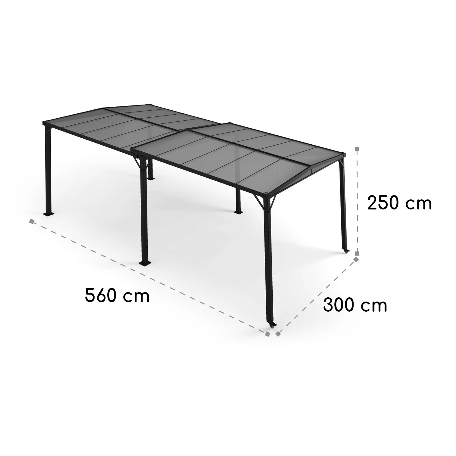 Pantheon Solid Sky Expand Pavillon 3x2,5x3 m Aluminium Polycarbonat Pantheon Solid Sky Expand Pavillon 3x2,5x3 M Aluminium Polycarbonat -Klarstein Verkaufs 10034750 yy 0007 dimensions