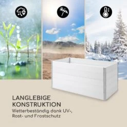 Nova Grow Gartenbeet 195 X 91 X 100 Cm WPC Holzoptik Weiß -Klarstein Verkaufs 10034752 de 0005 logo