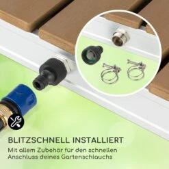 Sumatra Breeze Square Gartendusche WPC Aluminium 70x55cm Eckig 4 Sumatra Breeze Square Gartendusche WPC Aluminium 70x55cm Eckig -Klarstein Verkaufs 10034759 de 0005 usp