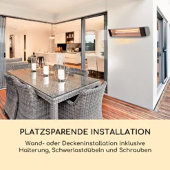 Smartwave Infrarot-Heizstrahler Carbonröhre 2400W WiFi Appsteuerung -Klarstein Verkaufs 10034762 de 0004 logo