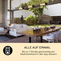 Smartwave Infrarot-Heizstrahler Carbonröhre 2400W WiFi Appsteuerung -Klarstein Verkaufs 10034762 de 0006 logo