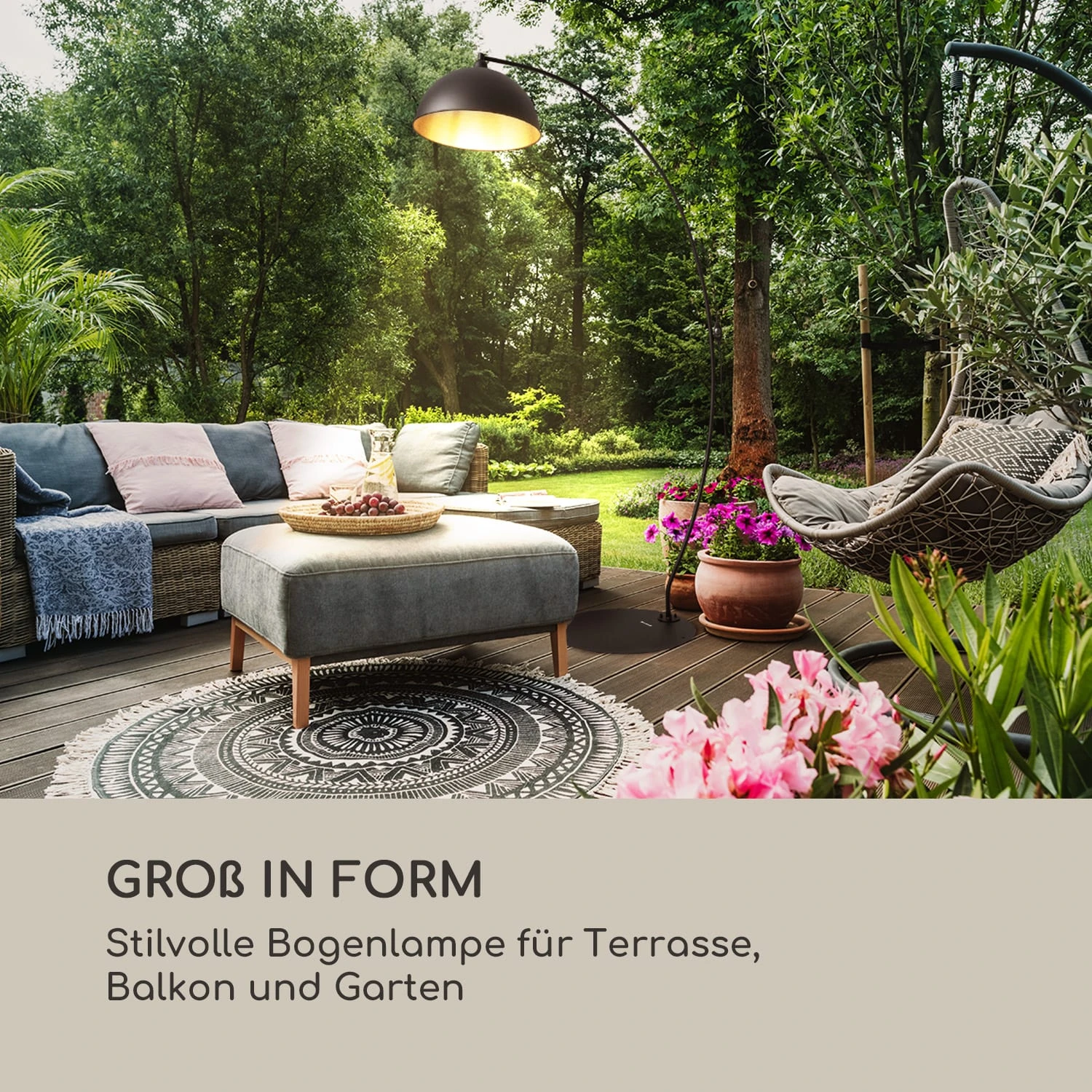 Bixente Bogenlampe IP23 E27 60W max. Bixente Bogenlampe IP23 E27 60W Max. -Klarstein Verkaufs 10034767 de 0002 logo