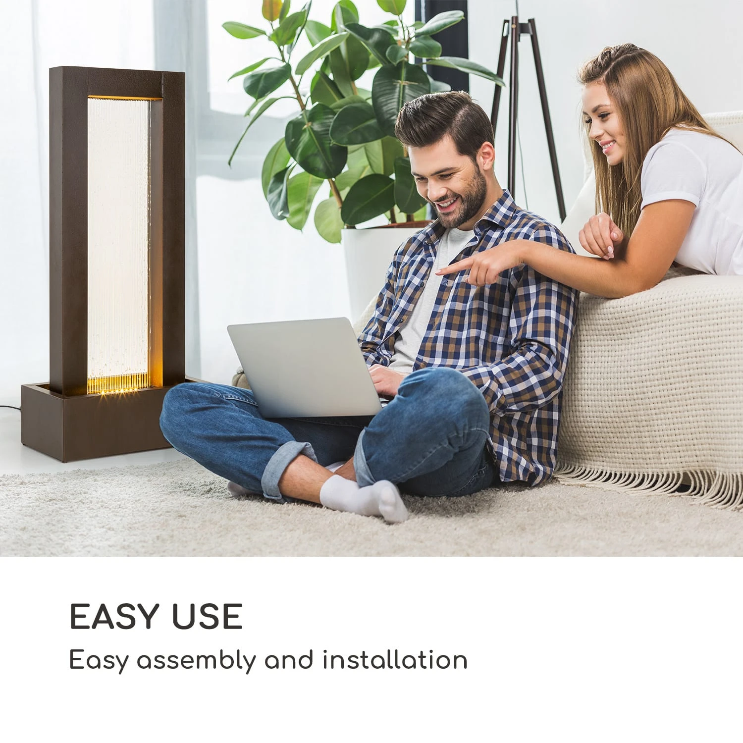 Skyriver Gartenbrunnen Zimmerbrunnen Indoor Outdoor LED 10 m Kabel Skyriver Gartenbrunnen Zimmerbrunnen Indoor Outdoor LED 10 M Kabel -Klarstein Verkaufs 10034776 uk 0003 logo