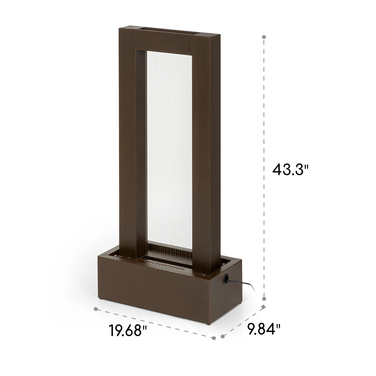 Skyriver Gartenbrunnen Zimmerbrunnen Indoor Outdoor LED 10 m Kabel Skyriver Gartenbrunnen Zimmerbrunnen Indoor Outdoor LED 10 M Kabel -Klarstein Verkaufs 10034776 uk 0009 logo