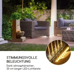 Windflower Gartenbrunnen Pflanzschale 11 W Indoor & Outdoor Verzinkt -Klarstein Verkaufs 10034778 de 0006 logo