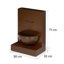 Windflower Gartenbrunnen Pflanzschale 11 W Indoor & Outdoor Verzinkt -Klarstein Verkaufs 10034778 yy 0009 logo Blumfeldt Windflower Gartenbrunnen Zimmerbrunnen