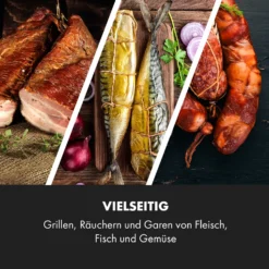 Pasadena Gas-Räuchergrill 2,5 KW Heizleistung 180 °C / 350 °F Max. -Klarstein Verkaufs 10034818 de 0004 logo