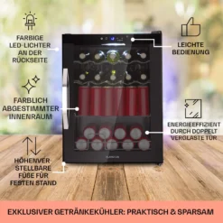 Coachella 60 Kühlschrank 60 Liter WiFi-Funktion Hintergrundbeleuchtung 4 Coachella 60 Kühlschrank 60 Liter WiFi-Funktion Hintergrundbeleuchtung -Klarstein Verkaufs 10034823 de 0005 usp