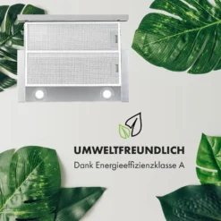 Viola Dunstabzugshaube Edelstahl 59,6 Cm 612m³/h EEK A Silber -Klarstein Verkaufs 10034862 de 0003 logo