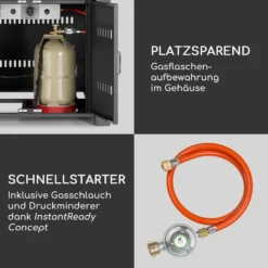 Sorrento Gasheizgerät 13kW Elektr Zündung Terrassentisch: 96,5x96,5 Cm 7 Sorrento Gasheizgerät 13kW Elektr Zündung Terrassentisch: 96,5x96,5 Cm -Klarstein Verkaufs 10034882 de 0008 logo