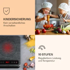InnoChef Induktionskochfeld 3400W Touch Control Glaskeramik 4 InnoChef Induktionskochfeld 3400W Touch Control Glaskeramik -Klarstein Verkaufs 10034919 de 0005 logo