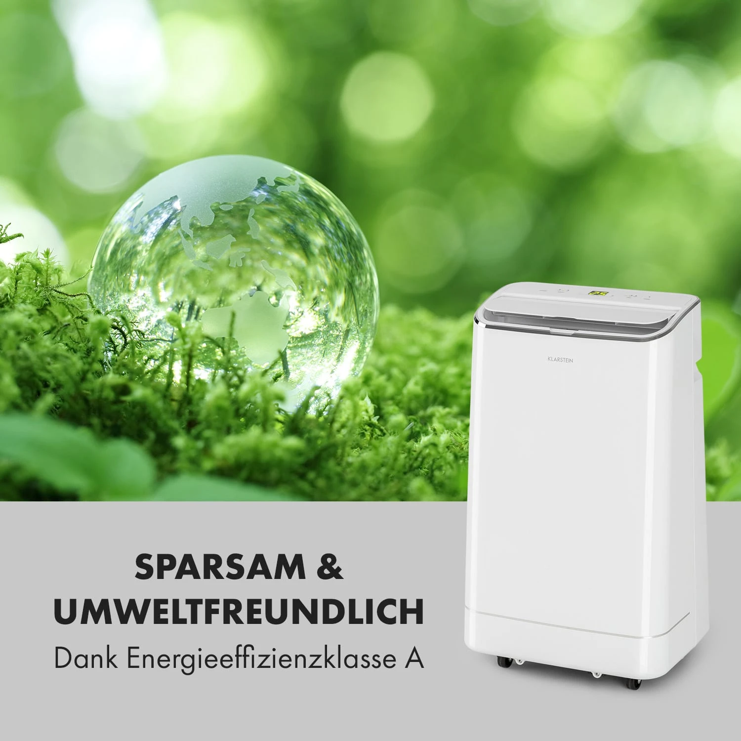 Iceblock Klimaanlage 3-in-1 12.000 BTU/3,5 kW 400 m³/h max. Iceblock Klimaanlage 3-in-1 12.000 BTU/3,5 KW 400 M³/h Max. -Klarstein Verkaufs 10034924 de 0005 logo