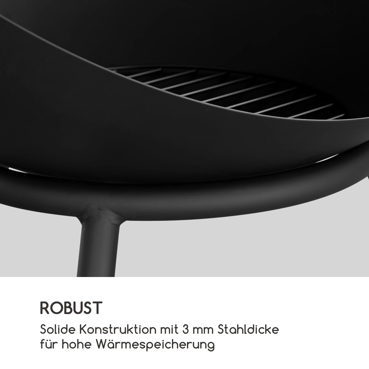 Fireball Feuerschale Ø 66 cm kippbar 2 mm Stahl horizontal diagonal Fireball Feuerschale Ø 66 Cm Kippbar 2 Mm Stahl Horizontal Diagonal -Klarstein Verkaufs 10034933 de 0004 logo