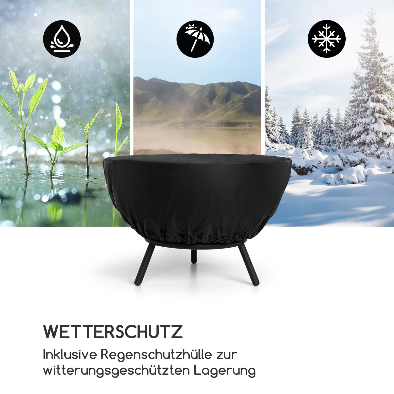 Fireball Feuerschale Ø 66 cm kippbar 2 mm Stahl horizontal diagonal Fireball Feuerschale Ø 66 Cm Kippbar 2 Mm Stahl Horizontal Diagonal -Klarstein Verkaufs 10034933 de 0008 logo