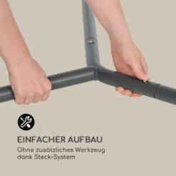 Ischia Rahmen 187 X 258 X 202 Cm (BxHxT) Stahl Grau -Klarstein Verkaufs 10034958 de 0004 logo