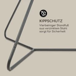 Ischia Rahmen 187 X 258 X 202 Cm (BxHxT) Stahl Grau -Klarstein Verkaufs 10034958 de 0005 logo