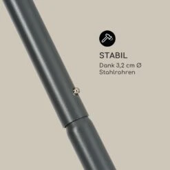 Ischia Rahmen 187 X 258 X 202 Cm (BxHxT) Stahl Grau -Klarstein Verkaufs 10034958 de 0006 logo