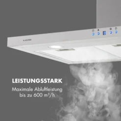 Limelight Dunstabzugshaube 90cm Wandhaube 600m³/h Edelstahl -Klarstein Verkaufs 10034975 de 0003 logo