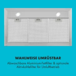 Limelight Dunstabzugshaube 90cm Wandhaube 600m³/h Edelstahl -Klarstein Verkaufs 10034975 de 0005 logo