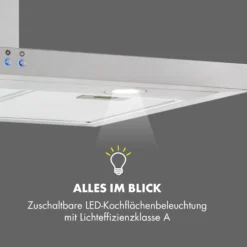 Limelight Dunstabzugshaube 90cm Wandhaube 600m³/h Edelstahl -Klarstein Verkaufs 10034975 de 0007 logo