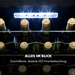 Shiraz 28 Uno Weinkühlschrank 74l 28Fl Touch-Bedienfeld 5-18°C 5 Shiraz 28 Uno Weinkühlschrank 74l 28Fl Touch-Bedienfeld 5-18°C -Klarstein Verkaufs 10035029 de 0006 logo