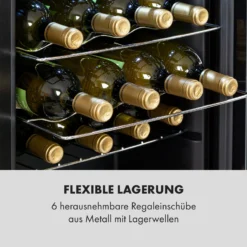 Shiraz 28 Uno Weinkühlschrank 74l 28Fl Touch-Bedienfeld 5-18°C 7 Shiraz 28 Uno Weinkühlschrank 74l 28Fl Touch-Bedienfeld 5-18°C -Klarstein Verkaufs 10035029 de 0008 logo