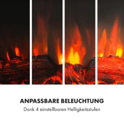 Vulsini Elektro-Kamin 1900 W LED-Technik Fernbedienung -Klarstein Verkaufs 10035037 de 0007 logo