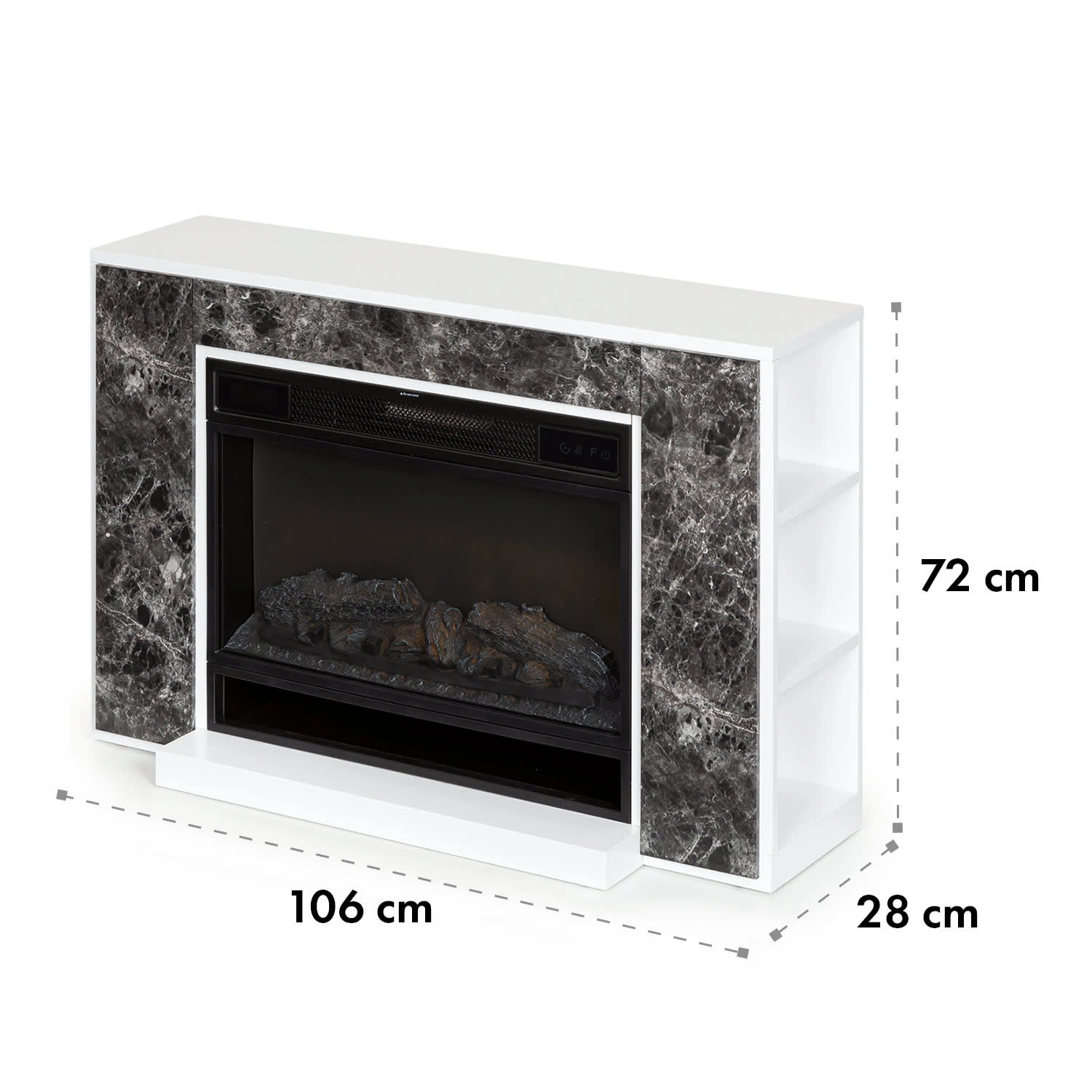 Vulsini Nightfall Elektrokamin 1900 W LED-Technik Fernbedienung Vulsini Nightfall Elektrokamin 1900 W LED-Technik Fernbedienung -Klarstein Verkaufs 10035039 yy 0011 logo