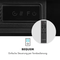 Vulsini Hideaway Elektrokamin 1900 W LED-Technik Fernbedienung -Klarstein Verkaufs 10035040 de 0004 logo