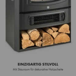 Bormio Panorama Elektrischer Kamin 1000/2000W Thermostat -Klarstein Verkaufs 10035057 de 0005 logo