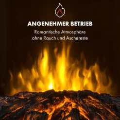 Bormio Panorama Elektrischer Kamin 1000/2000W Thermostat -Klarstein Verkaufs 10035057 de 0006 logo