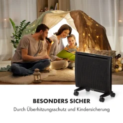 Hot Spot Slimcurve Double Wave 2-in-1 Heizgerät 1000W Wochentimer Stahlblech -Klarstein Verkaufs 10035060 de 0007 logo