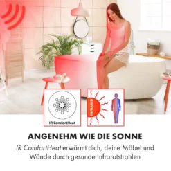 Hot Spot Crystal Spotless Smart Infrarotheizung 59x112cm 750W App-Steuerung -Klarstein Verkaufs 10035064 de 0004 logo