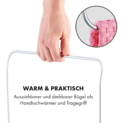 Hot Spot Pebble Heizlüfter 2000W Handtuchtrockner Timer Fernbedienung -Klarstein Verkaufs 10035077 de 0006 logo