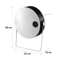 Hot Spot Pebble Heizlüfter 2000W Handtuchtrockner Timer Fernbedienung -Klarstein Verkaufs 10035077 yy 0010 logo Klarstein Hot Spot Pebble Heizgeraet