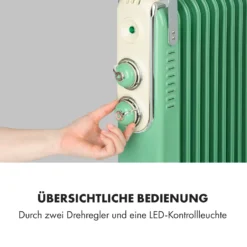 Thermaxx Retroheat Ölradiator 2500W Bodenrollen -Klarstein Verkaufs 10035081 de 0005 logo