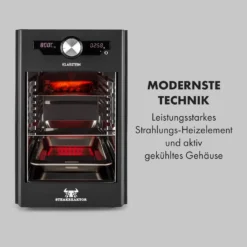 Steakreaktor Core Indoor Grillgerät Hochtemperaturgrill 2100W 800°C -Klarstein Verkaufs 10035085 de 0003 logo