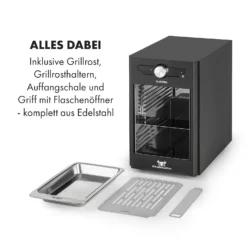 Steakreaktor Core Indoor Grillgerät Hochtemperaturgrill 2100W 800°C -Klarstein Verkaufs 10035085 de 0008 logo