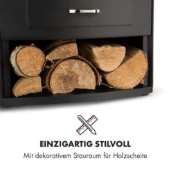 Bormio Smart Elektrokamin 950/1900W Thermostat Wochentimer -Klarstein Verkaufs 10035086 de 0006 logo