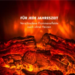 Bormio Smart Elektrokamin 950/1900W Thermostat Wochentimer -Klarstein Verkaufs 10035086 de 0008 logo