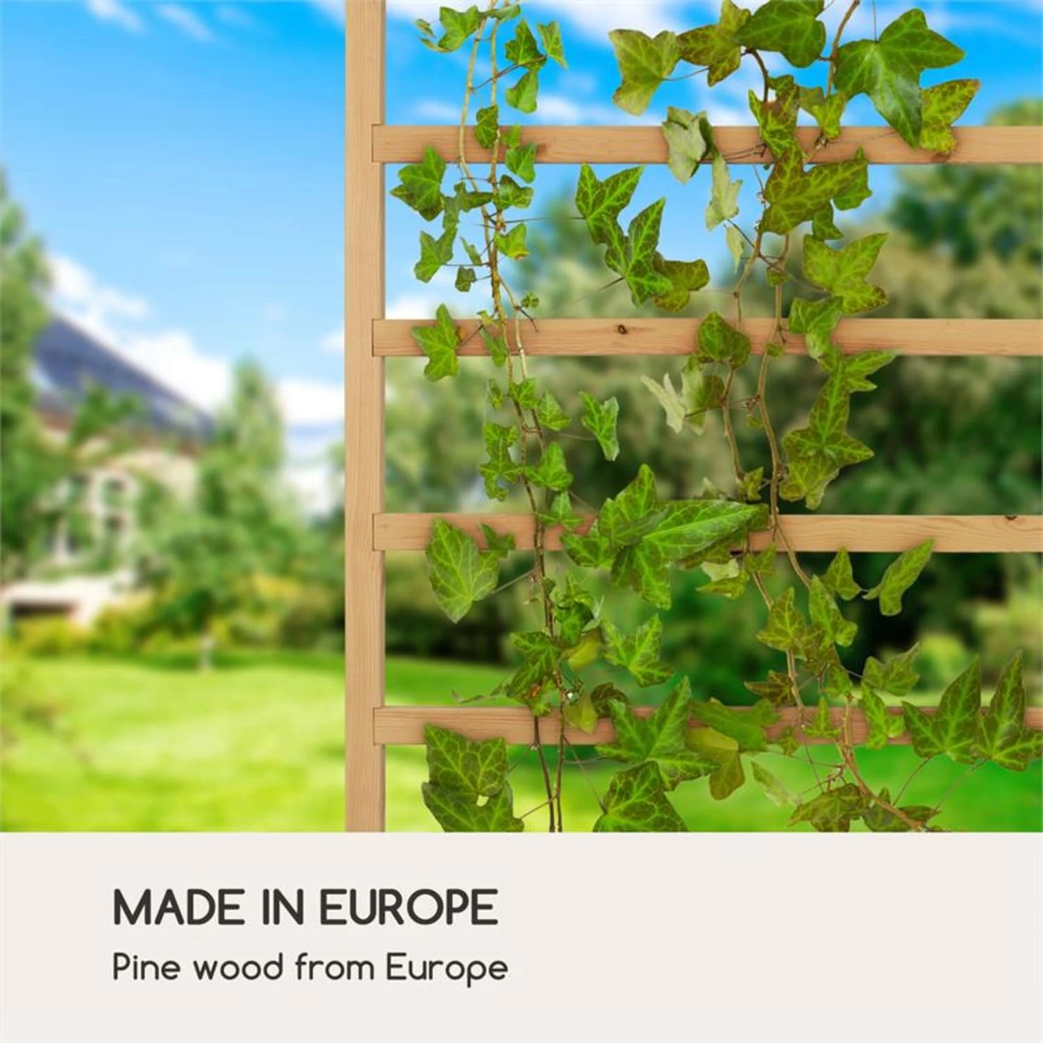 Modu Grow 50 UP Spalier Rankhilfe 50 x 151 x 3 cm kiefer Modu Grow 50 UP Spalier Rankhilfe 50 X 151 X 3 Cm Kiefer -Klarstein Verkaufs 10035092 yy 0005 logo Blumfeldt Modu Grow 50 UP Spalier 50cm